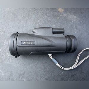 Black Monocular Scope Men women and kids for events